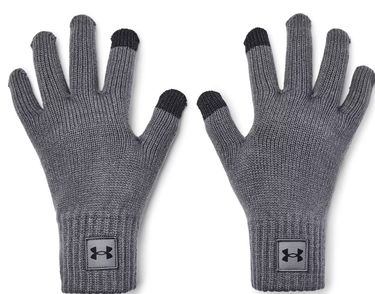 Rokavice Under Armour Halftime Knit Gloves Siva | 1373157-013, 0