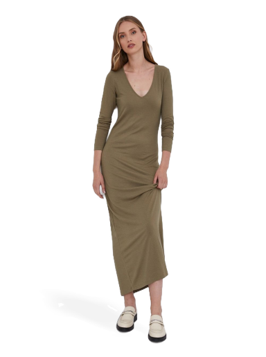 Obleke Samsoe Samsoe Patty Long Dress Bež | F21300116