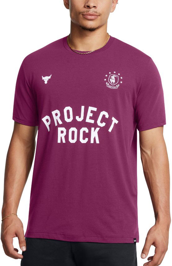 Majica Under Armour Project Rock Training T-Shirt Lila | 1386890-505