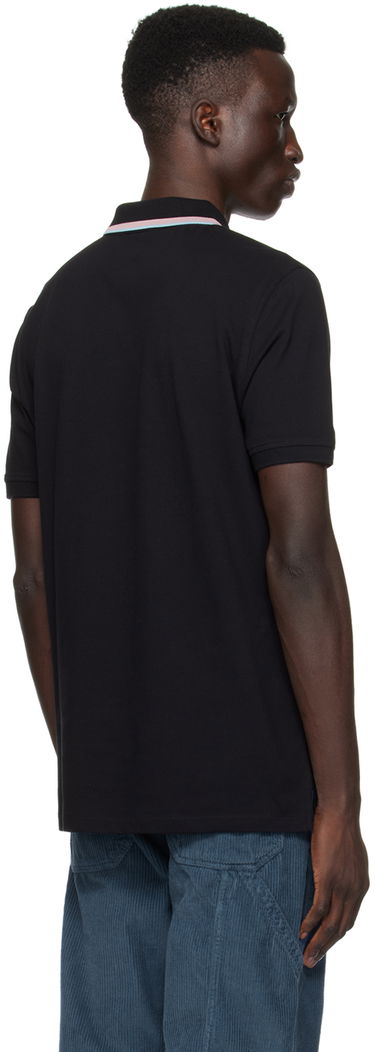 Polo majica Paul Smith PS Paul Smith Broad Stripe Zebra Polo Črna | M2R-151LE-M21511-79, 2