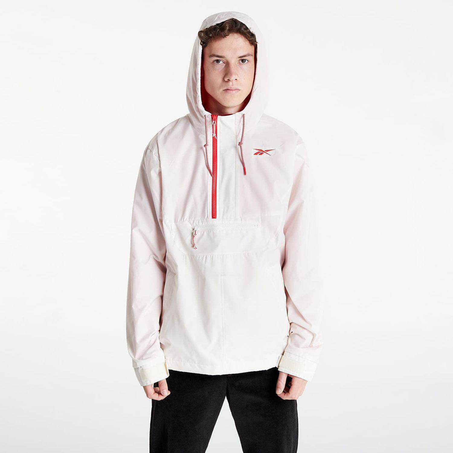 Jakna Reebok Vector Fleece Anorak Bela | HH8369, 0