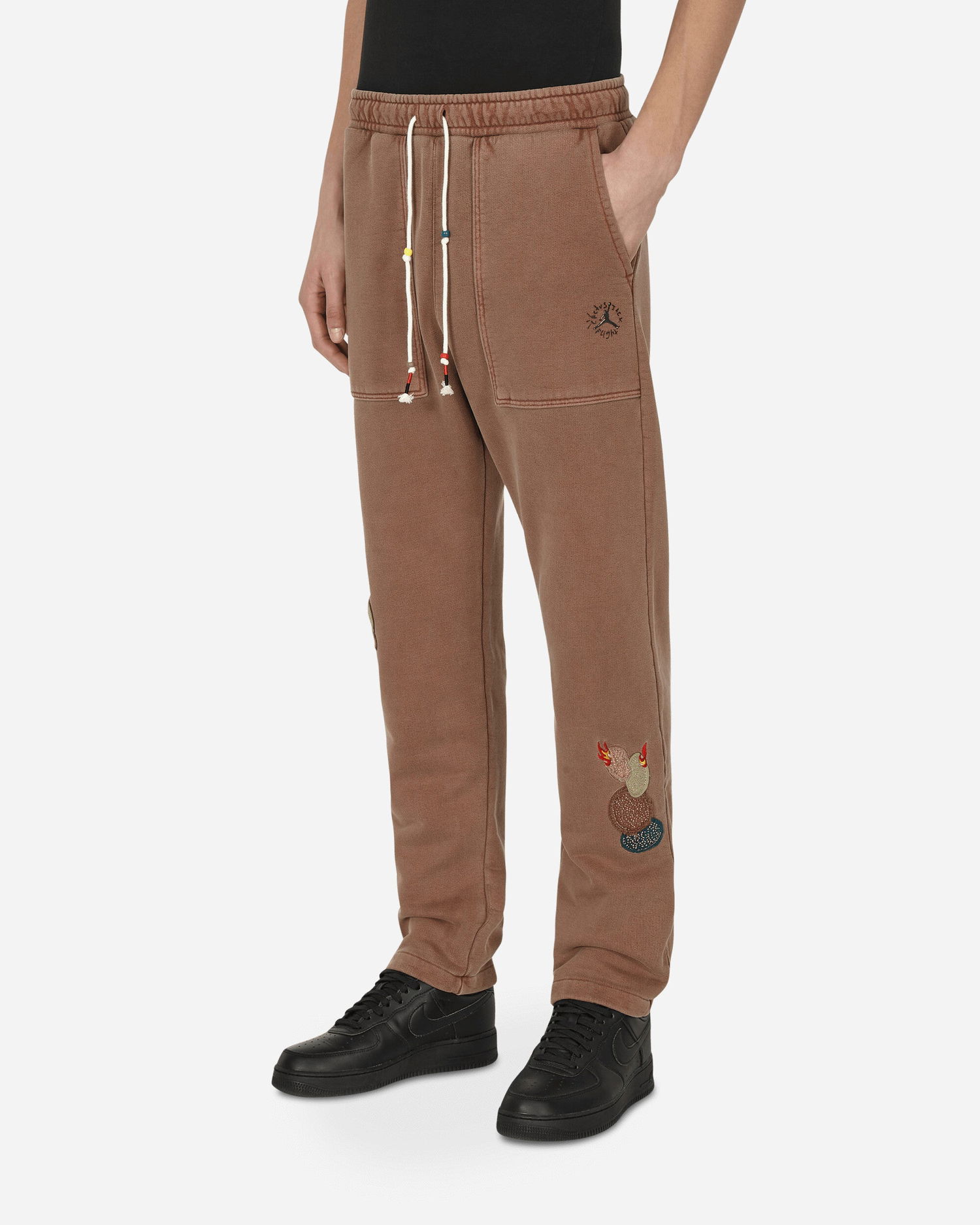 Trenirka Jordan Travis Scott x Fleece Pants Rjava | DO4097-256, 1