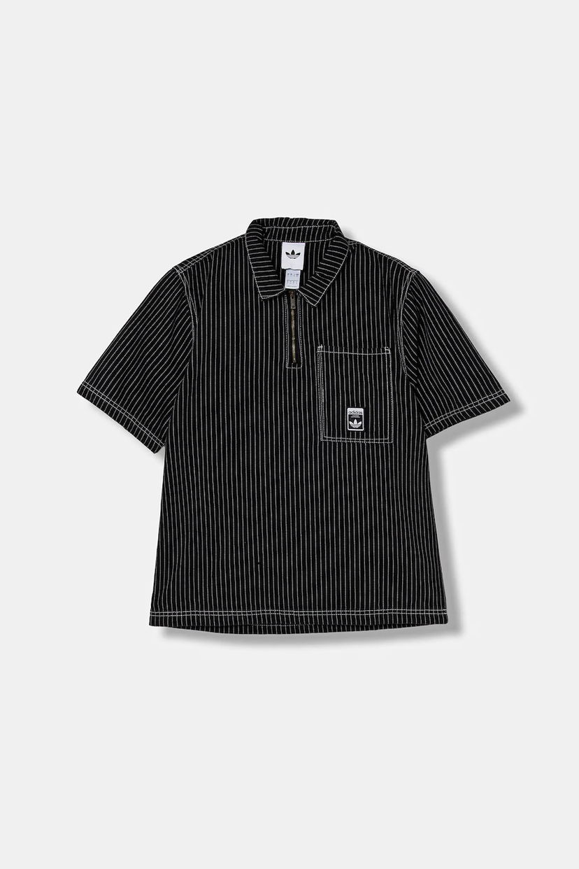 Polo majica adidas Originals adidas Originals Graphic Lo Sh Polo Shirt Črna | JW0171