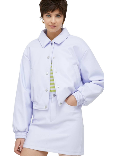Bomber jakna United Colors of Benetton Bomber Jacket Lila | 2NVBDN01X.2K1