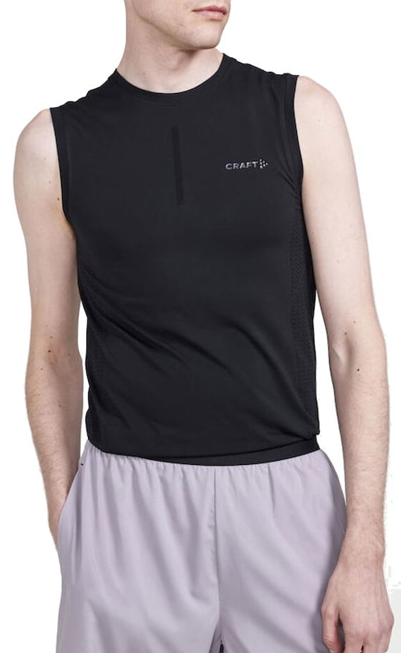 Majica brez rokavov Craft Cool Intensity Tank Top Črna | 1913202-999000