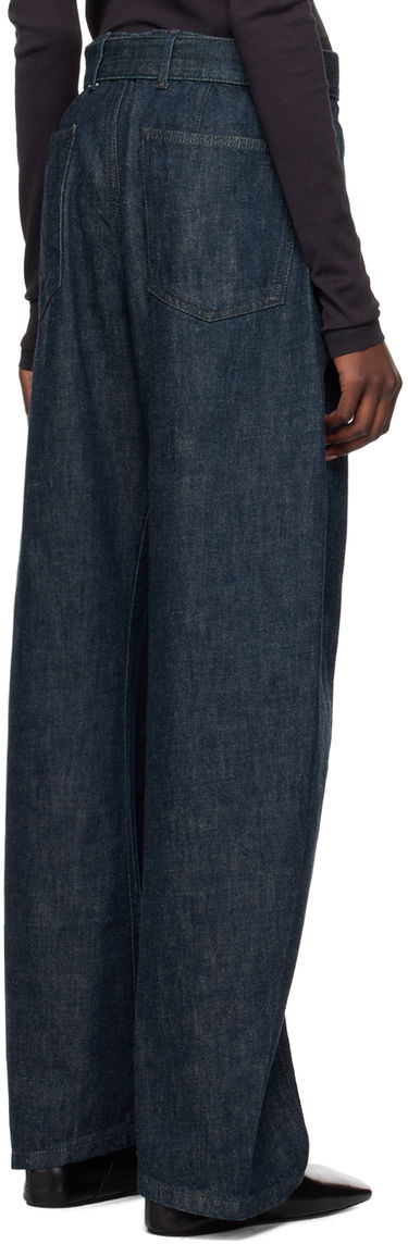 Kavbojke LEMAIRE Twisted Belted Jeans Modra | PA326 LD068, 2