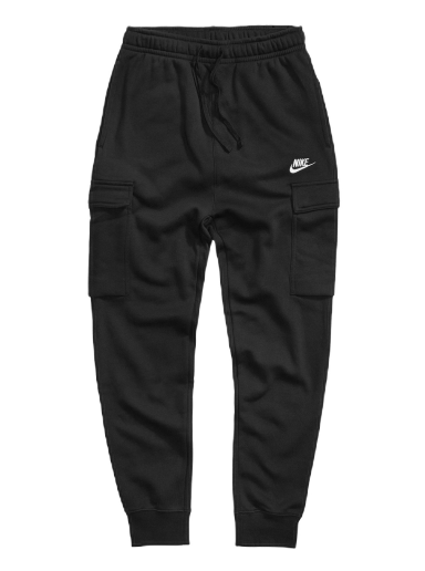 Cargo hlače Nike Club Fleece Cargo Pants Črna | 193147747249