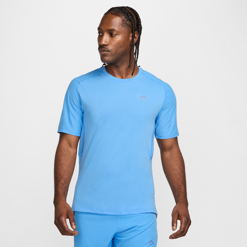 Majica Nike Nike Solar Chase Dri-FIT Short Sleeve Running T-Shirt Modra | HJ3580-412