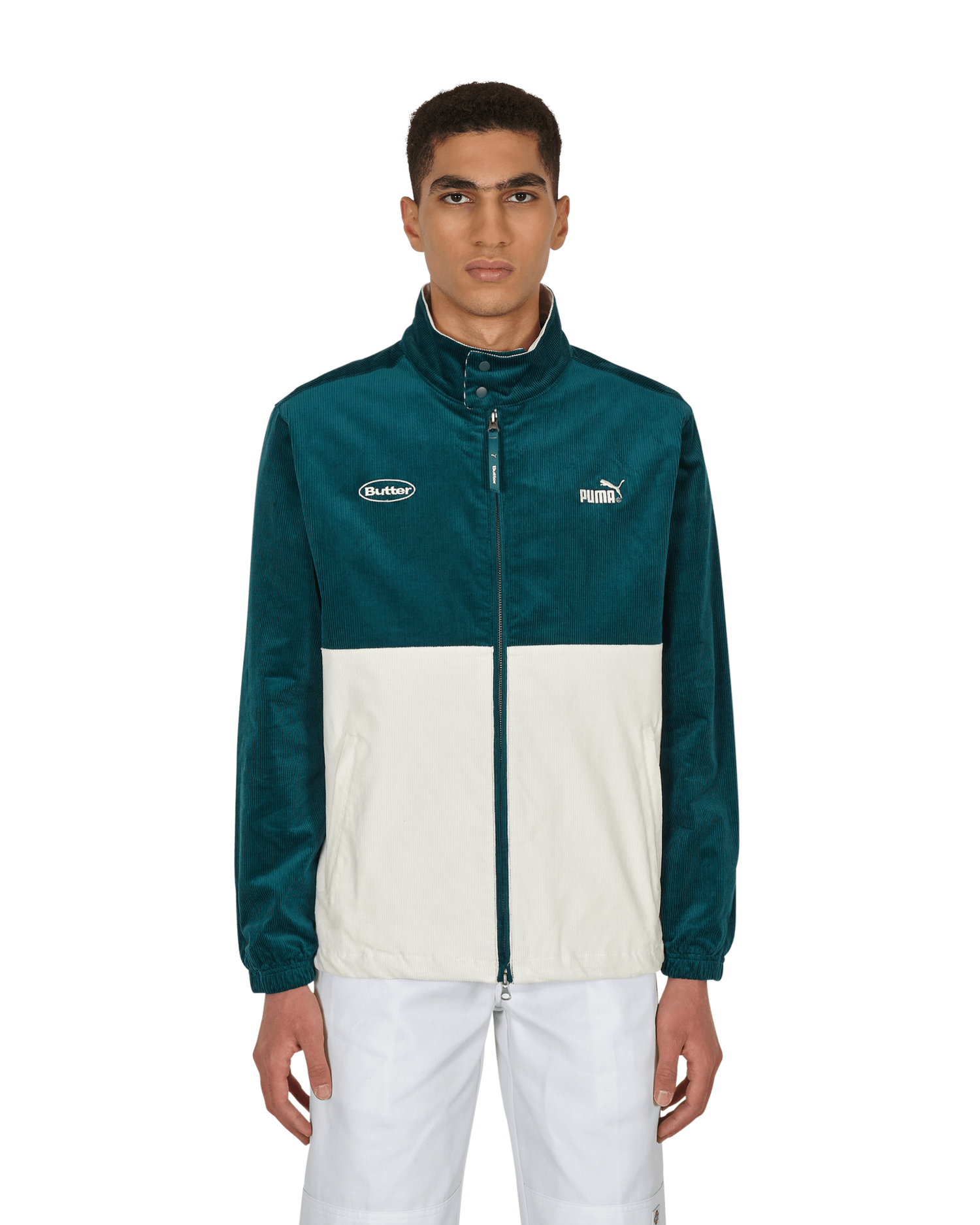 Bomber jakna Puma Corduroy Track Jacket Zelena | 532436-40, 0