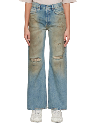 Kavbojke Acne Studios Loose-Fit 2021F Siva | A00402-