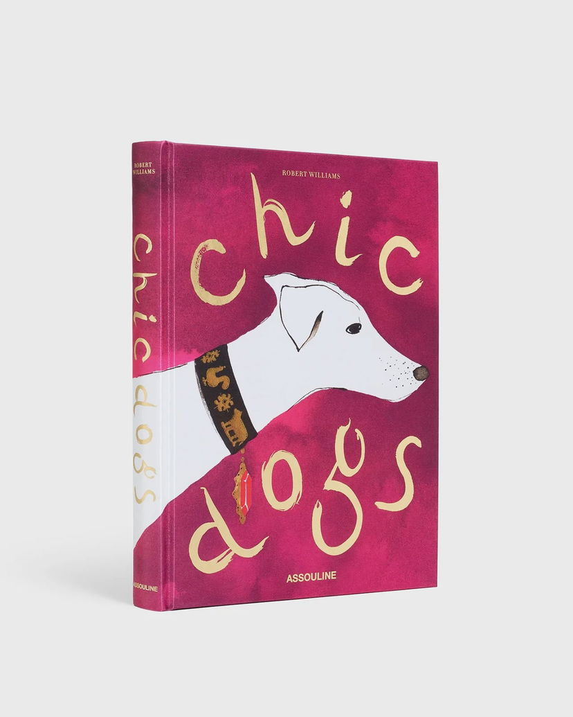 Knjige in revije ASSOULINE Chic Dogs Book by Robert Williams Roza | 9781649804419