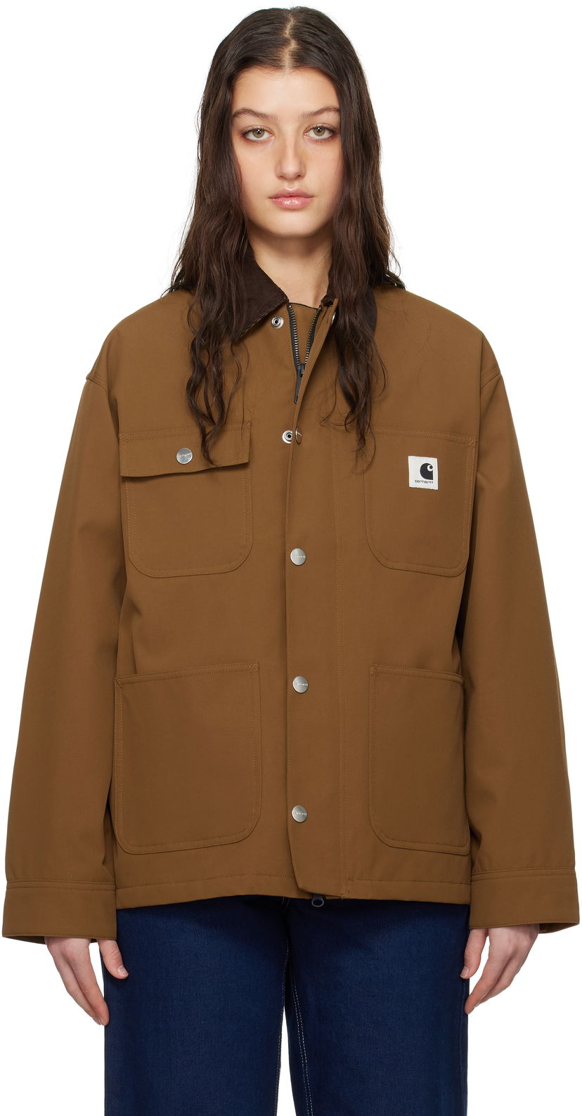 Jakna Carhartt WIP Carhartt WIP Clapton Jacket Rjava | I034425 00SXX