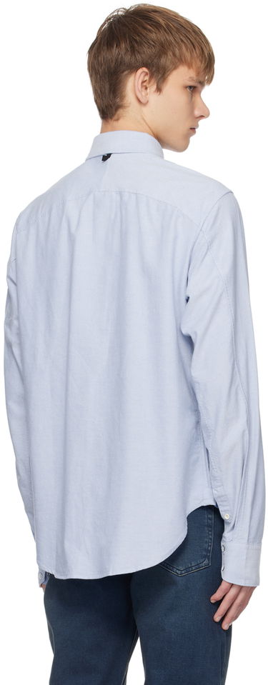 Srajce rag & bone Rag & Bone Engineered Button-Up Shirt Modra | MBW23SA422X2ML, 2