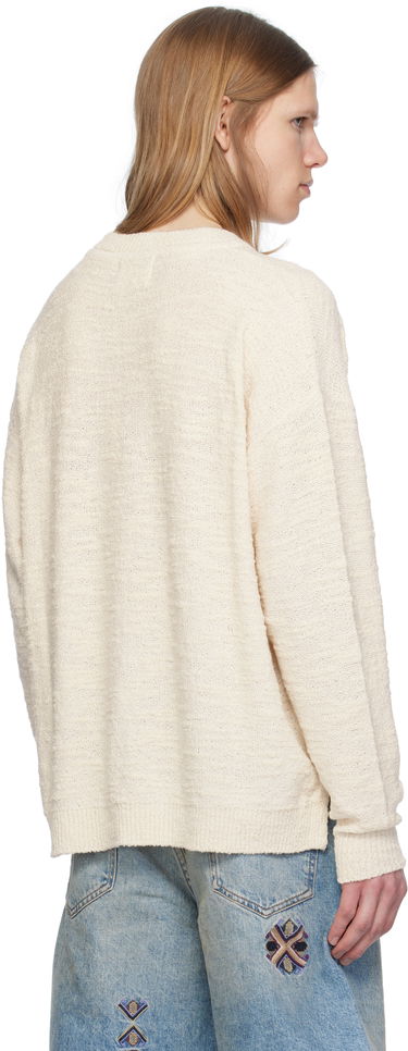 Pleteni pulover ISABEL MARANT Isabel Marant Arnold V-Neck Sweater Bela | PU0679HA-C2L02H, 2