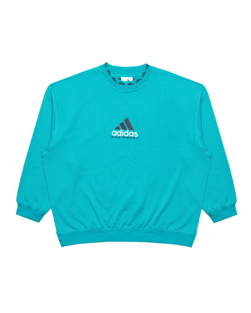 Pulover adidas Originals adidas Originals EQT Crewneck Sweatshirt Turkizna | JN7146