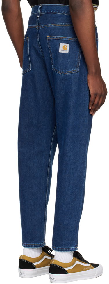Kavbojke Carhartt WIP Newel Pant Mornarica | I029208, 4
