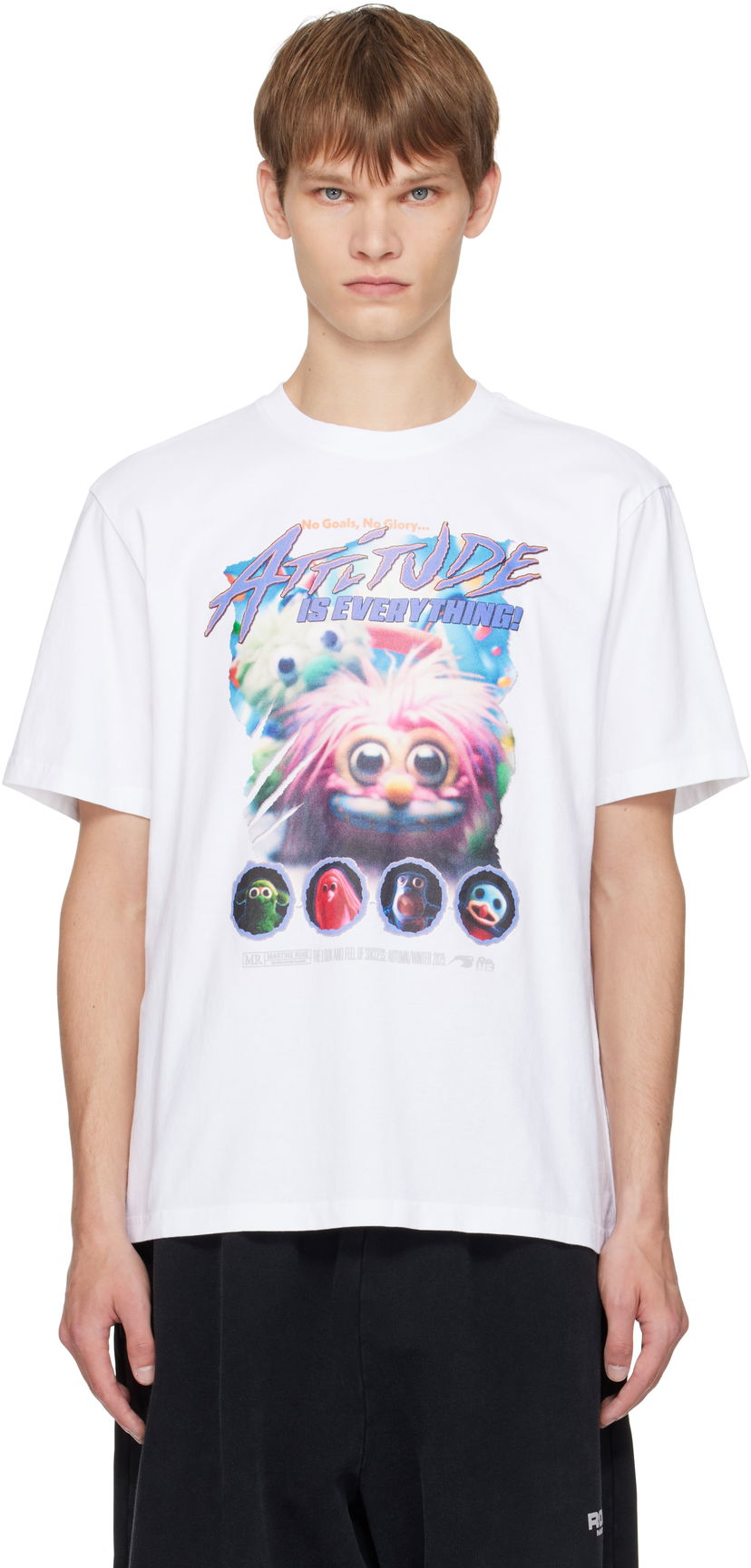 Majica Martine Rose Martine Rose Classic Fraggle Rock T-Shirt Bela | 603JE01000E