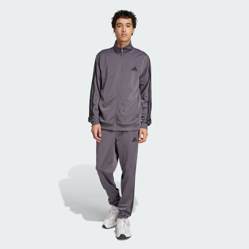 Trenirka adidas Performance Sportswear Basic 3-Stripes Tricot Tracksuit Siva | JI8856