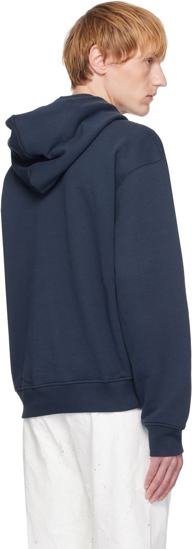 Pulover Helmut Lang Helmut Lang Embossed Logo Hoodie Mornarica | P01HM507, 2