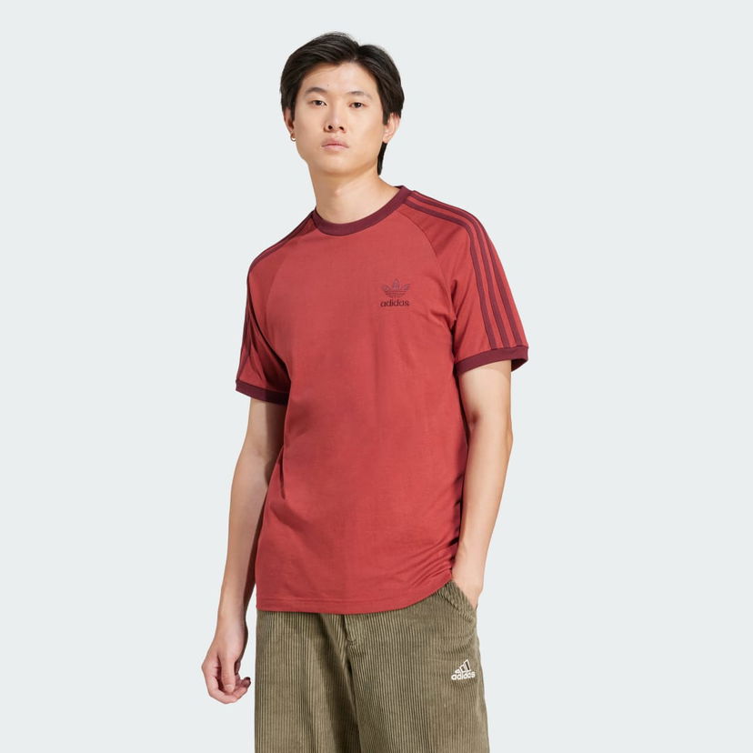 Majica adidas Performance Adicolor Classics 3-Stripes T-Shirt Rdeča | JN7019