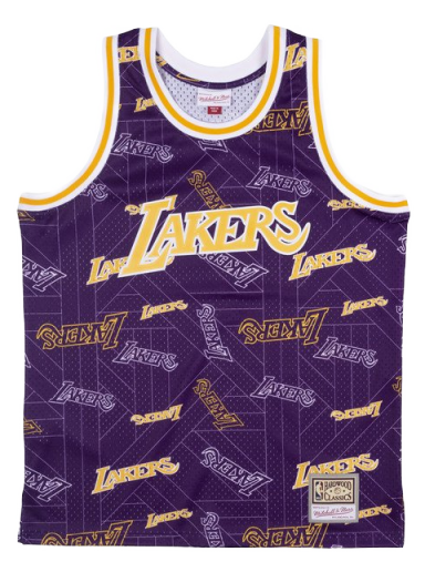 Dres Mitchell & Ness LA Lakers Swingman Jersey Lila | MSPOBW19081-LALPTPR