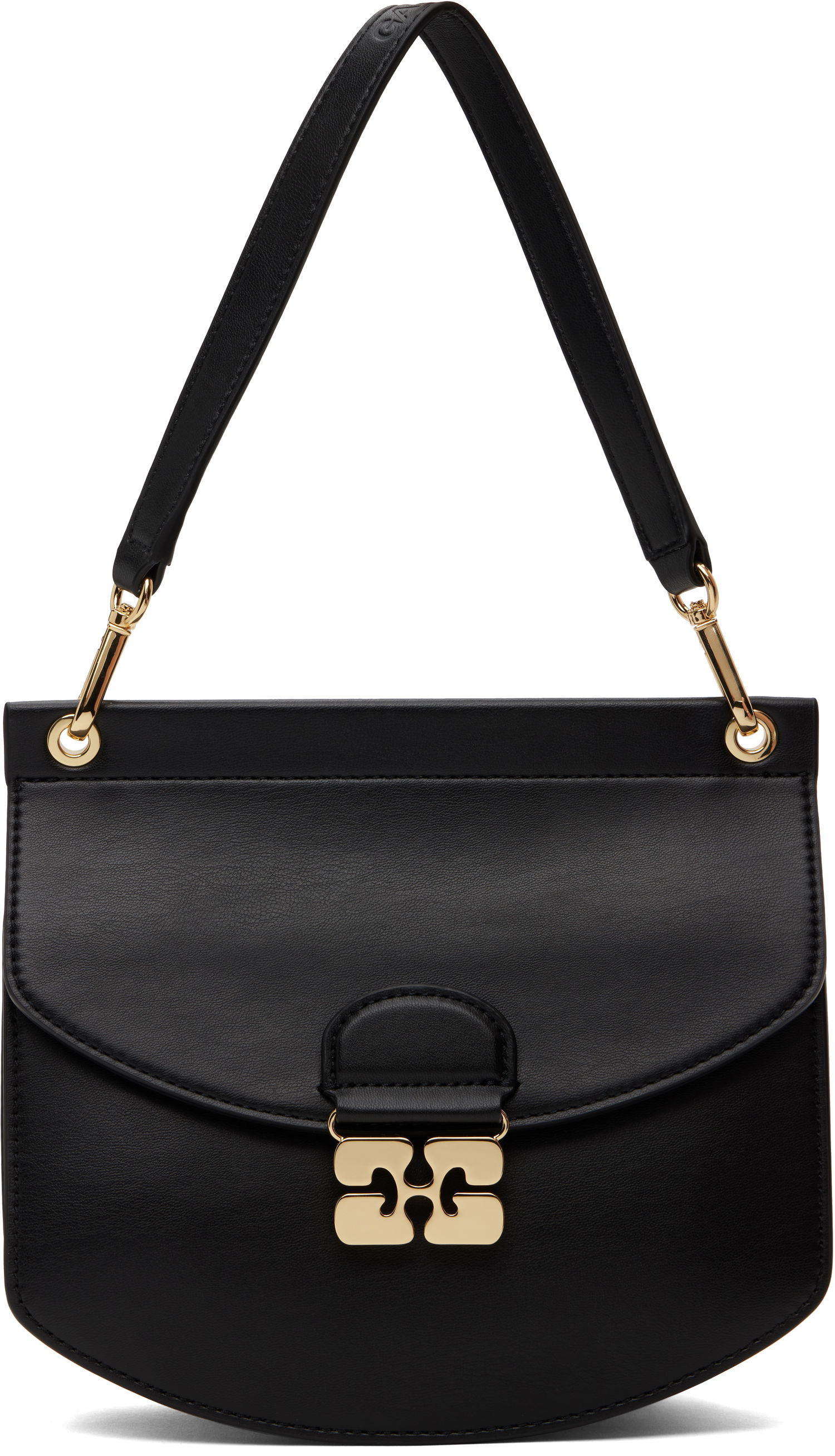 Torbica GANNI Ganni Small Apo-G Shoulder Bag Črna | A6449, 0