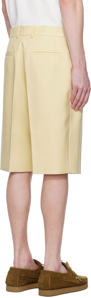 Kratke hlače Jil Sander Jil Sander Wool Canvas Shorts Rumena | J21KA0256_J40005, 2