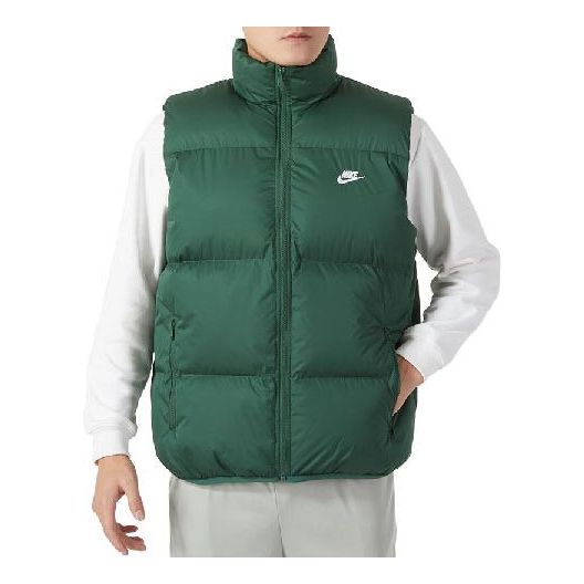 Telovnik Nike Sportswear Club Water-Repellent Puffer Vest Zelena | FB7374-323