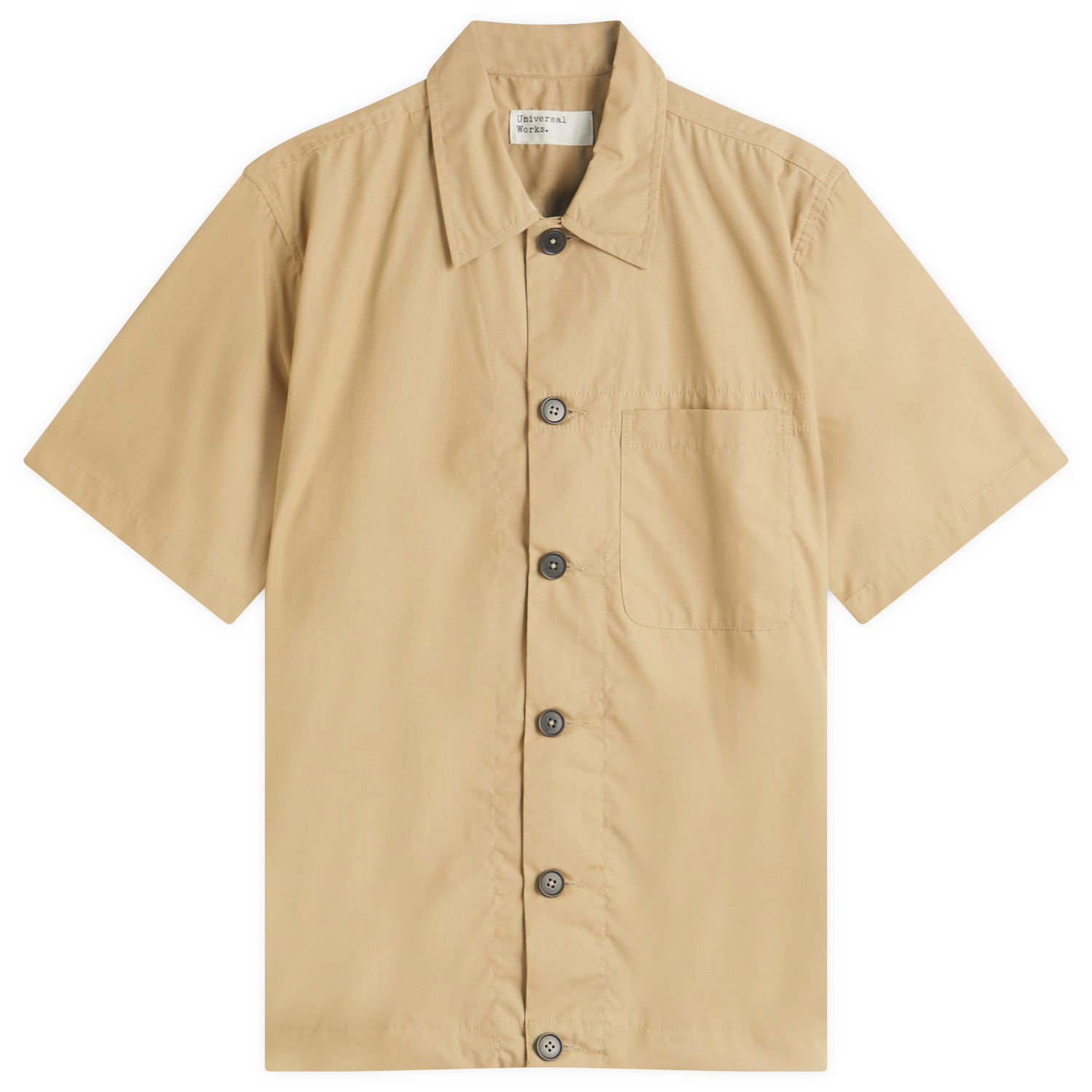 Srajce Universal Works Universal Works Recycled Poly Tech Overshirt, Size Large Bež | 32193-SND, 0