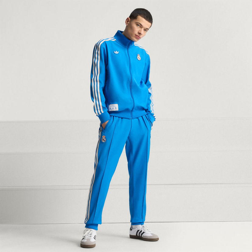 Trenirka adidas Performance Real Madrid Terrace Icons Track Top Modra | JN3058