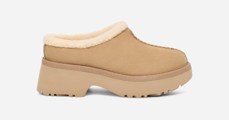 Superge in čevlji UGG New Heights Cozy Clog W Bež | 1162510-MDSD