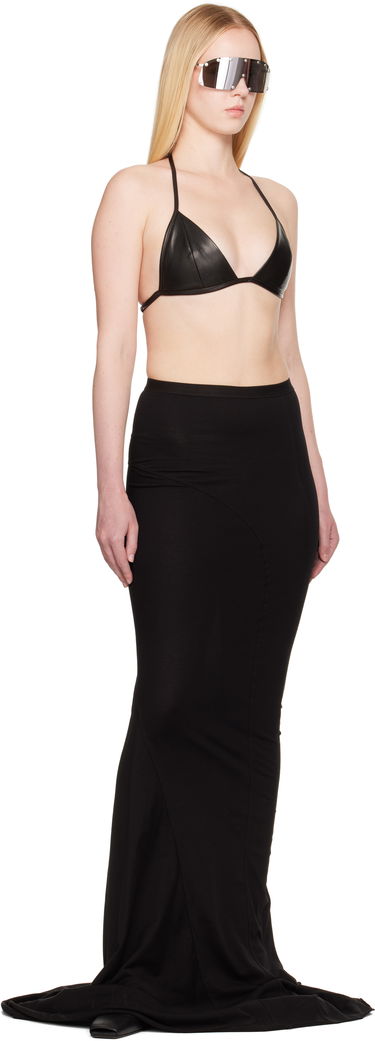 Krila Rick Owens Rick Owens Hollywood Lido Maxi Skirt Črna | RO01E7378 JA, 3