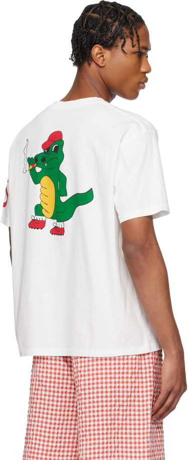 Majica Bode Bode Reptile Rec Henley T-Shirt Bela | MRS25CS029, 2