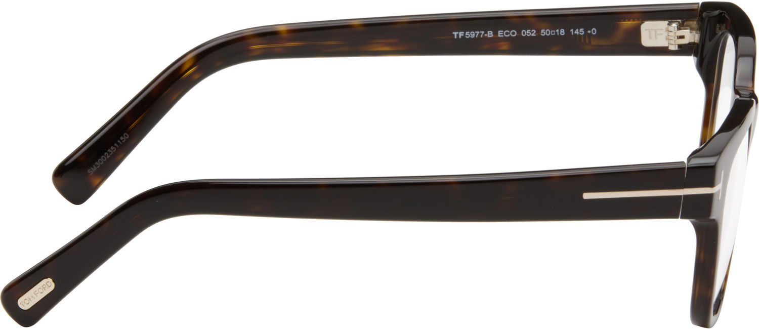 Sončna očala Tom Ford Tom Ford Square Blue Block Glasses Rjava | FT5977-B_50052, 1