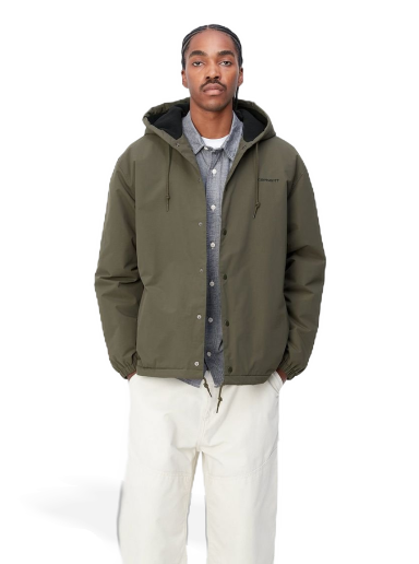 Jakna Carhartt WIP Hooded Coach Jacket Zelena | I032247_00P_XX