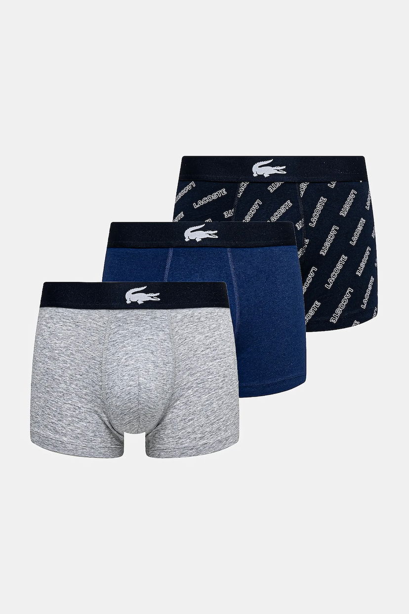 Boksarice Lacoste 3-Pack Trunk Underwear Večbarvna | 5H1288