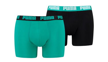 Boksarice Puma 2 Pack Basic Boxers Zelena | 906823_58, 0