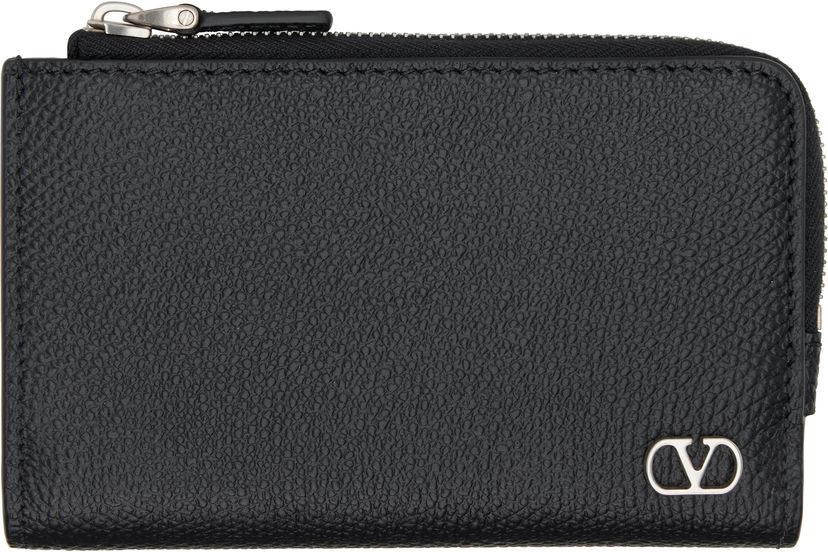 Denarnica Valentino Valentino Garavani VLogo Signature Compact Wallet Črna | 7Y2P0AP7UAG
