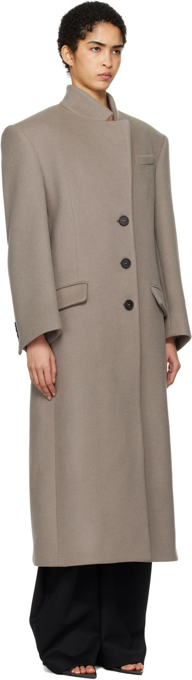 Plašči The Attico Attico Long Coat Siva | 250WCC00081 WWV058AA, 1