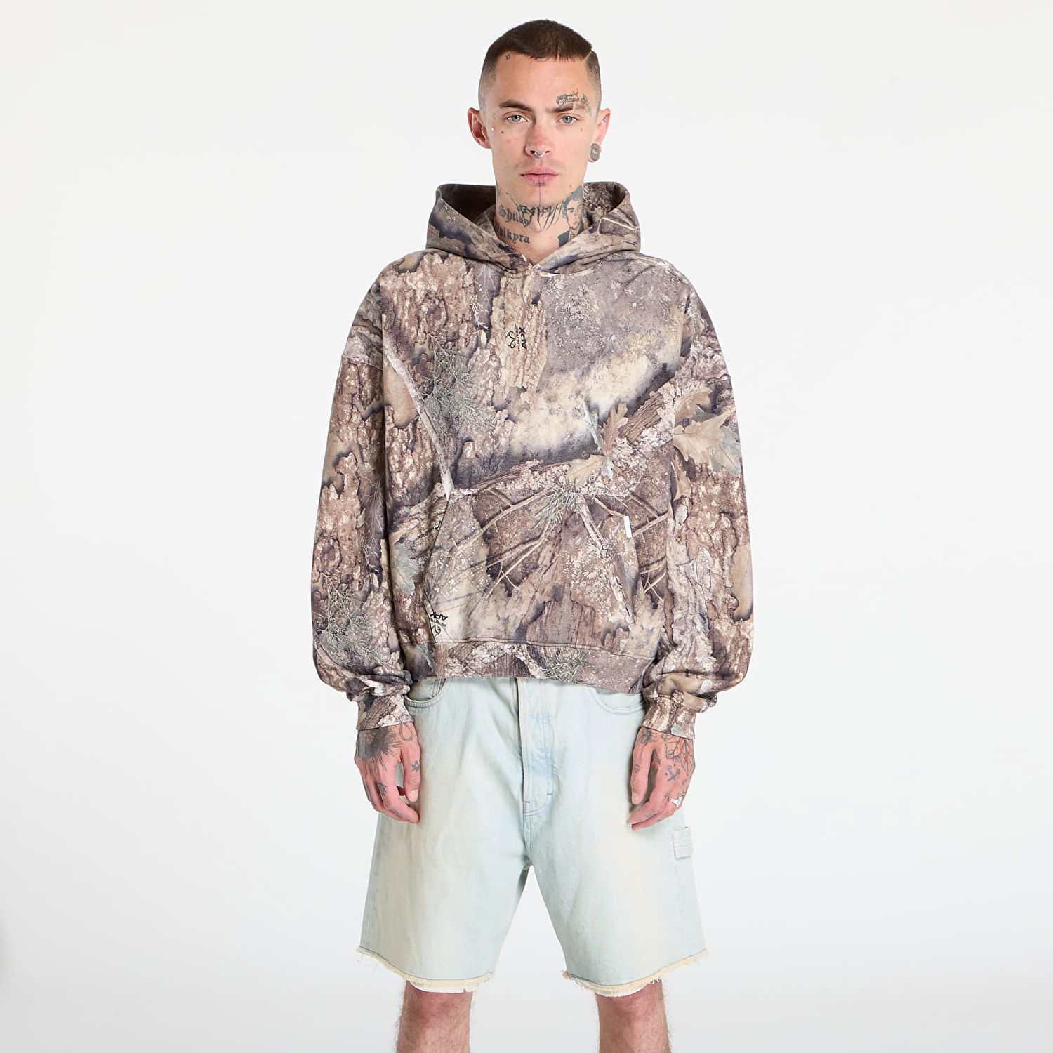 Pulover Represent Clo REPRESENT Real Tree Camo Hoodie Rjava | MLM100308-55, 0