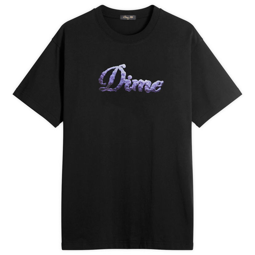 Majica Dime Cursive Cloud T-Shirt, Size Large Črna | DIMEFA2564BLK
