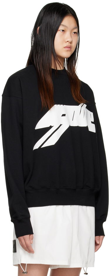 Pulover We11done We11done Cross Sweatshirt Črna | WD-TS3-22-820-U-BK, 1