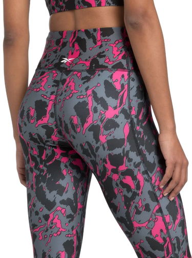 Pajkice Reebok Train AOP Tight Leggings Večbarvna | 100208500, 3