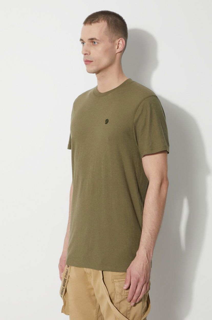 Majica FJÄLLRÄVEN T-Shirt With Short Sleeve Zelena | F12600215.620