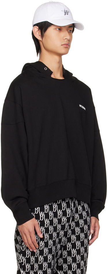 Pulover We11done We11done Signature Hoodie Črna | WD-TH3-22-867-U-BK, 1