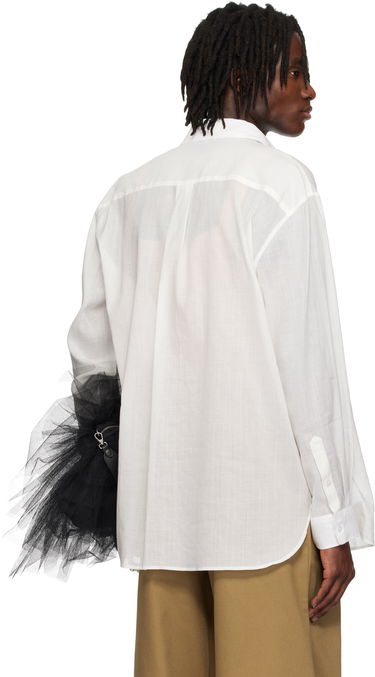 Srajce Simone Rocha Simone Rocha Carnation Print Easy Shirt Bela | 5185P31A 1210, 2