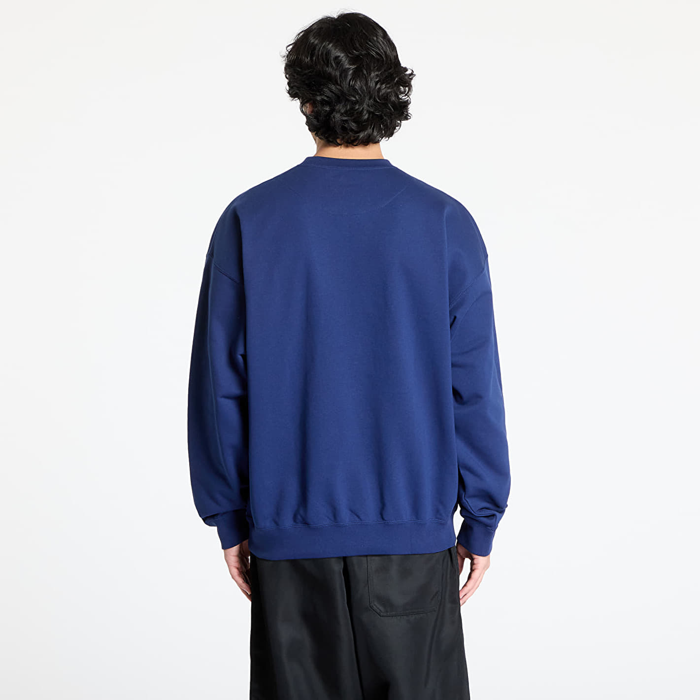 Pulover Y-3 Y-3 Graphic Crew Sweatshirt Mornarica | JM3232, 1
