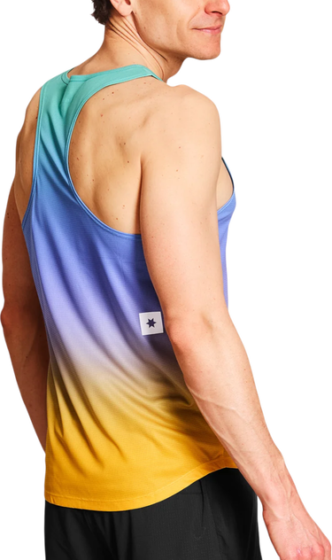 Majica brez rokavov Saysky Saysky Drip Dye Flow Singlet Večbarvna | nmrsi60c-1033, 1