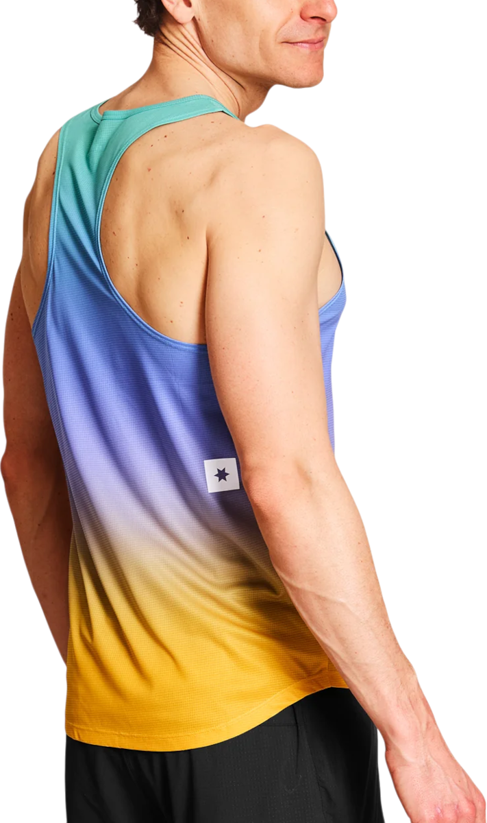 Majica brez rokavov Saysky Saysky Drip Dye Flow Singlet Večbarvna | nmrsi60c-1033, 1