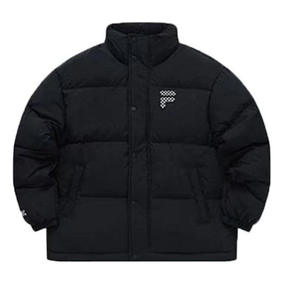 Puhovka FILA Fusion Logo Printed Down Jacket Črna | T11U343904F-BK, 0